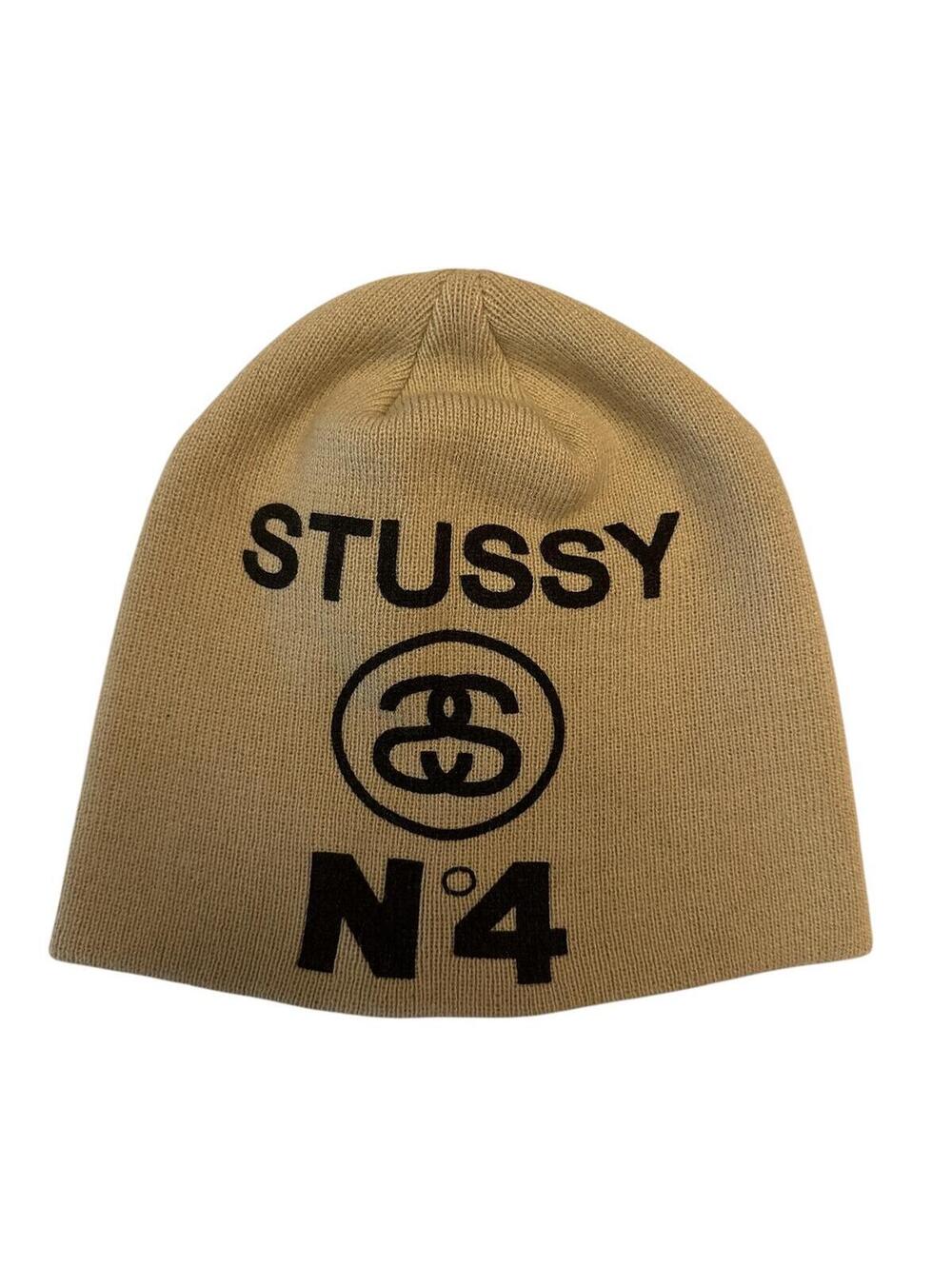 Stüssy No. 4 Logo Knit Beanie